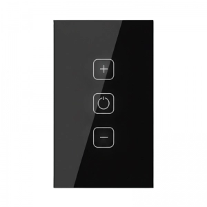 Interruptor Inteligente Dimerizable Creator M IV Negro