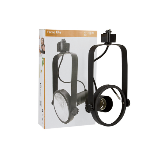 Spot Riel No Incluye Bombillo Tecnolite Ref: YS-395 BELLIZI Negro