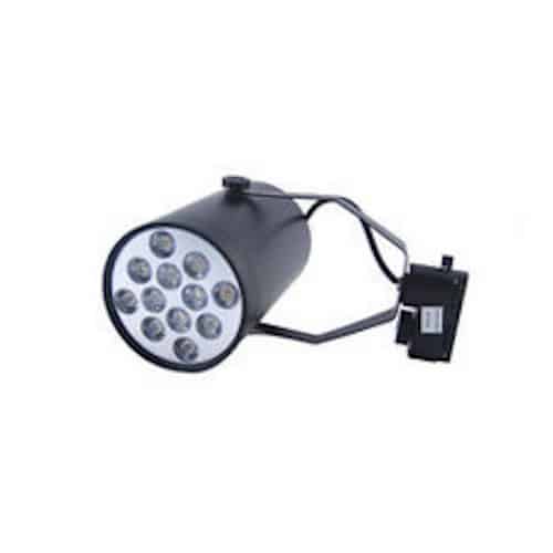 Spot LED Riel 18W Negro 3200K