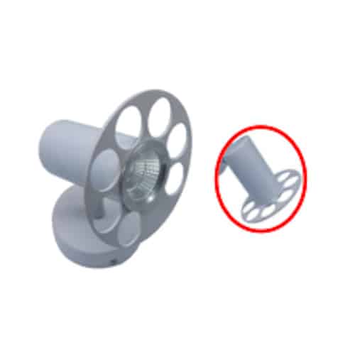 Spot LED Sobreponer 1 Luz 5W