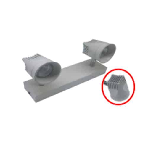 Spot LED Sobreponer 2 Luces 3W