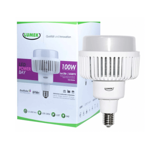 Bombillo LED Lumek E40 Eco Power Bay 100-120W 6500K