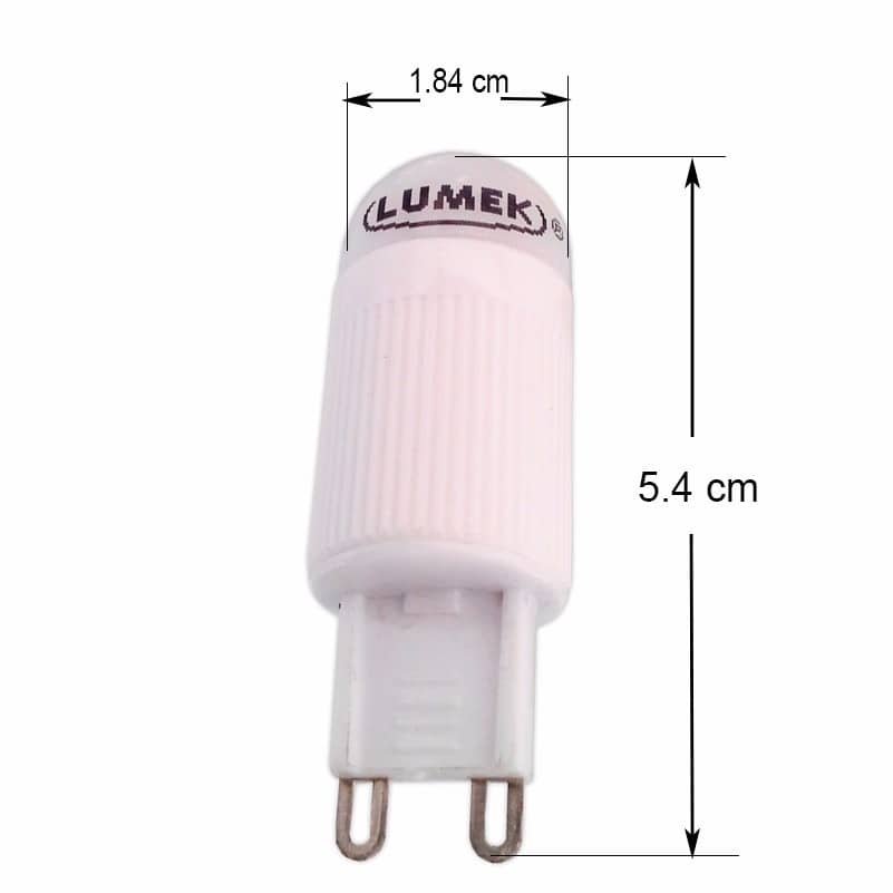 Bombillo LED Lumek G9 2.5W 3000K