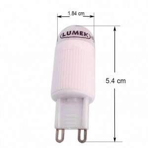 Bombillo LED Lumek G9 2.5W 3000K