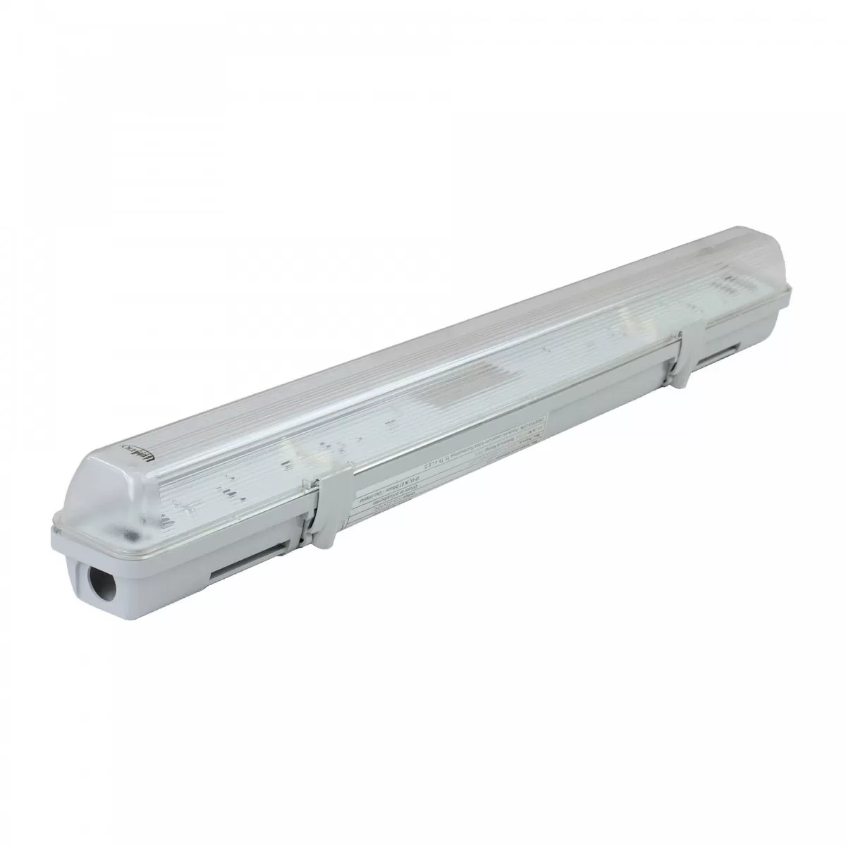 Chasis LED Lumek Hermética Cristal T8/T5 1X32/28/54W Ip65