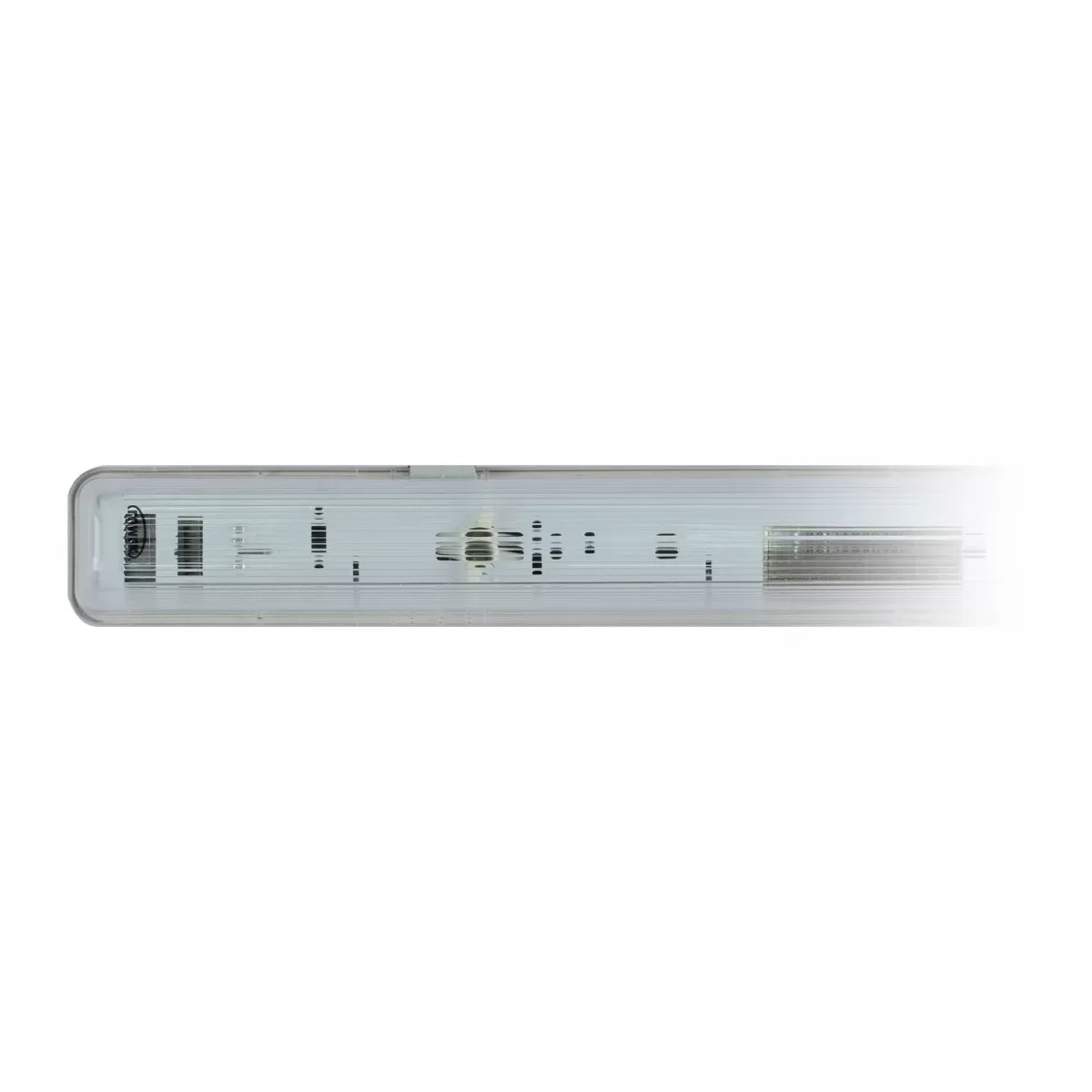 Chasis LED Lumek Hermética Cristal T8/T5 1X32/28/54W Ip65