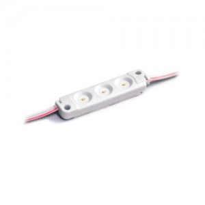 LED. Modulo Inyectado 3 SMD 2835 Blanco Calido (MICR-125A)
