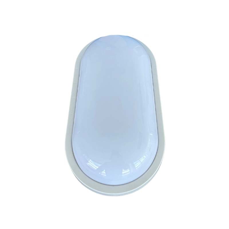 Tortuga Led 20W Ovalada Marco Blanco 6500K