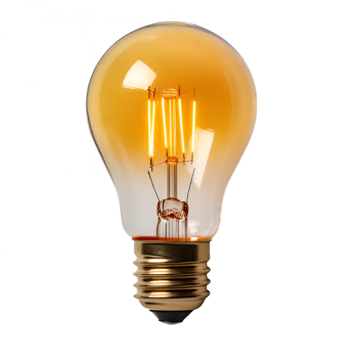 Led Globo Filamneto Ambar 4W 3000K