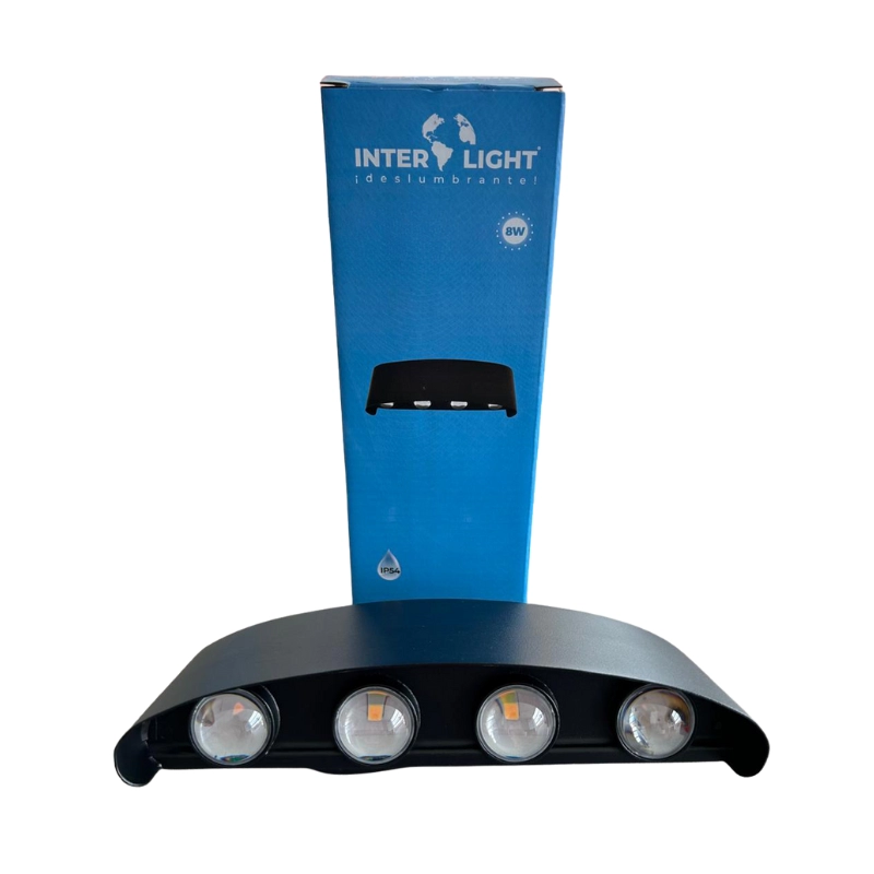 Lámpara Bañamuro 8W 3000K