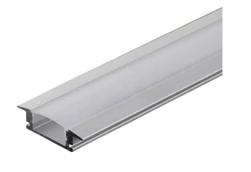 Perfil Aluminio Incrustar 26.6*6.25mm