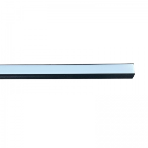 Perfil Negro Sobreponer 14.2*14.3mm Peso 261Gr 3Metros.