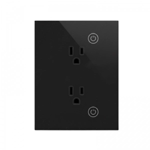 Tomacorriente Smart Doble Negra