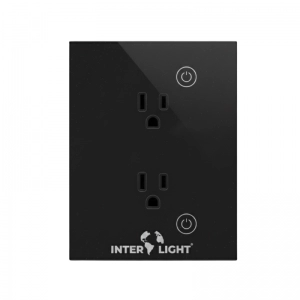 Tomacorriente Smart Doble Negra