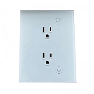 Tomacorriente Smart Doble Blanca