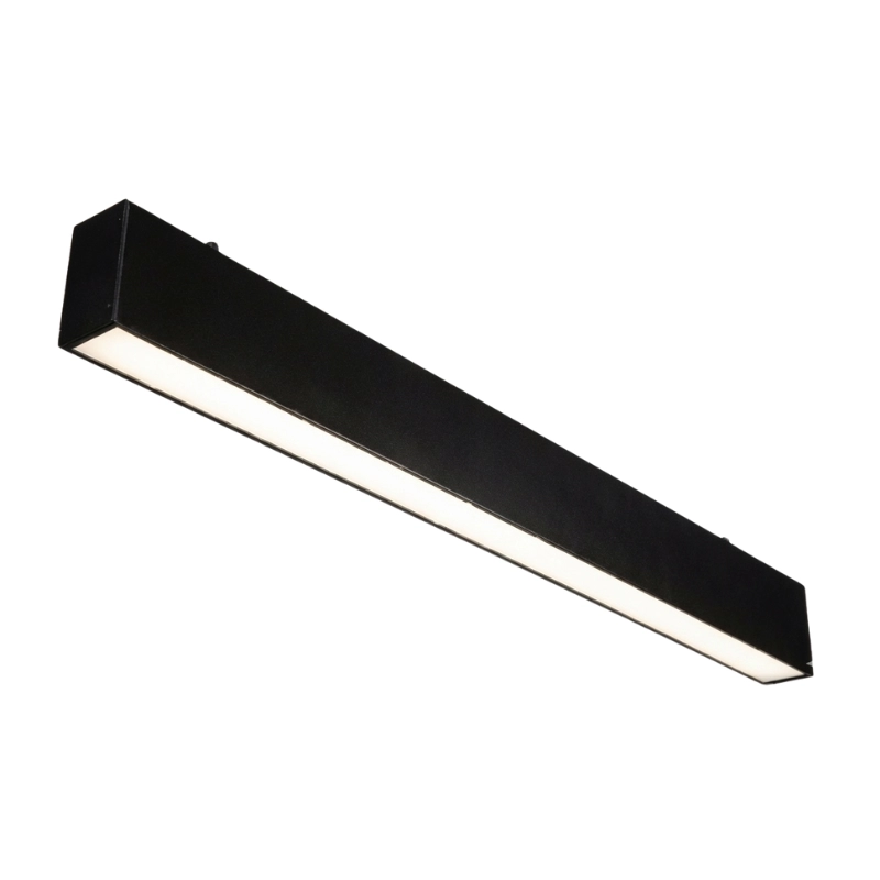 Lampara Lineal Alta Potencia Negra 50W - 4000K