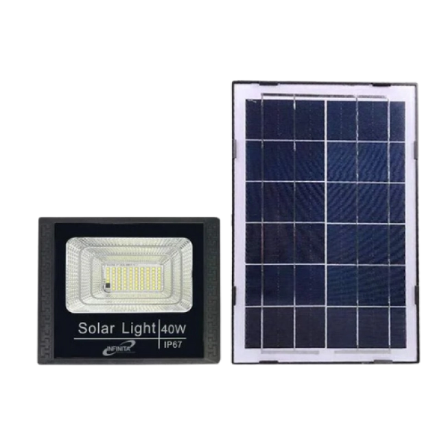 Reflector Led Solar 50W - 3000K