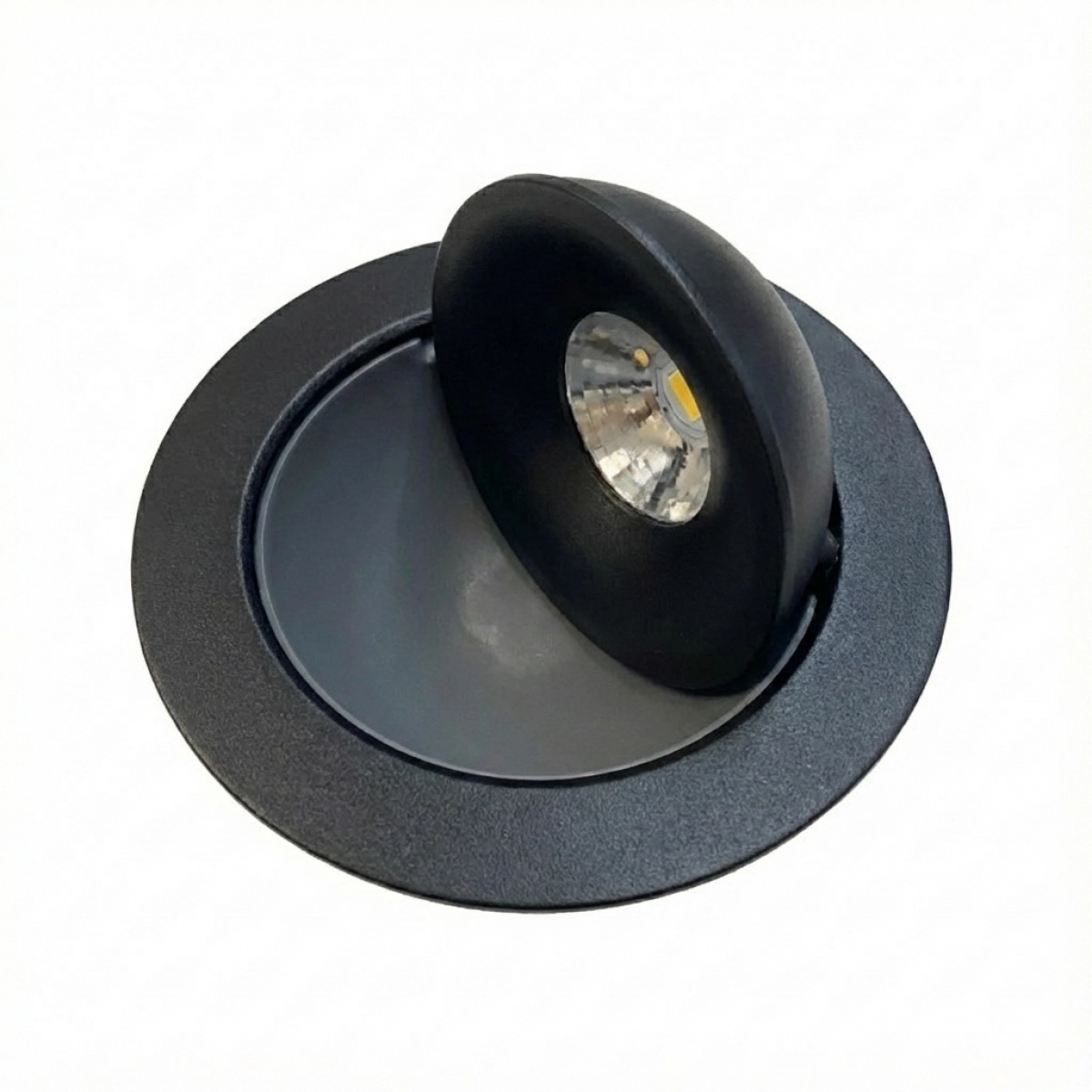 Bala LED Ecualizable Negra 360° 12W - 3000K
