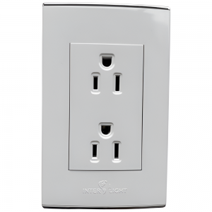 Toma Doble Con Polo Michell Blanco BC1810