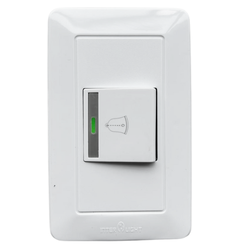 Botón Timbre Sencillo Sofy 118Z-11 Inter Light