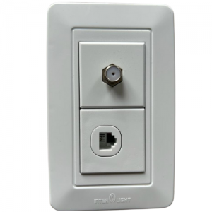 Toma Telefono+Coaxial Sofy 118Z-78