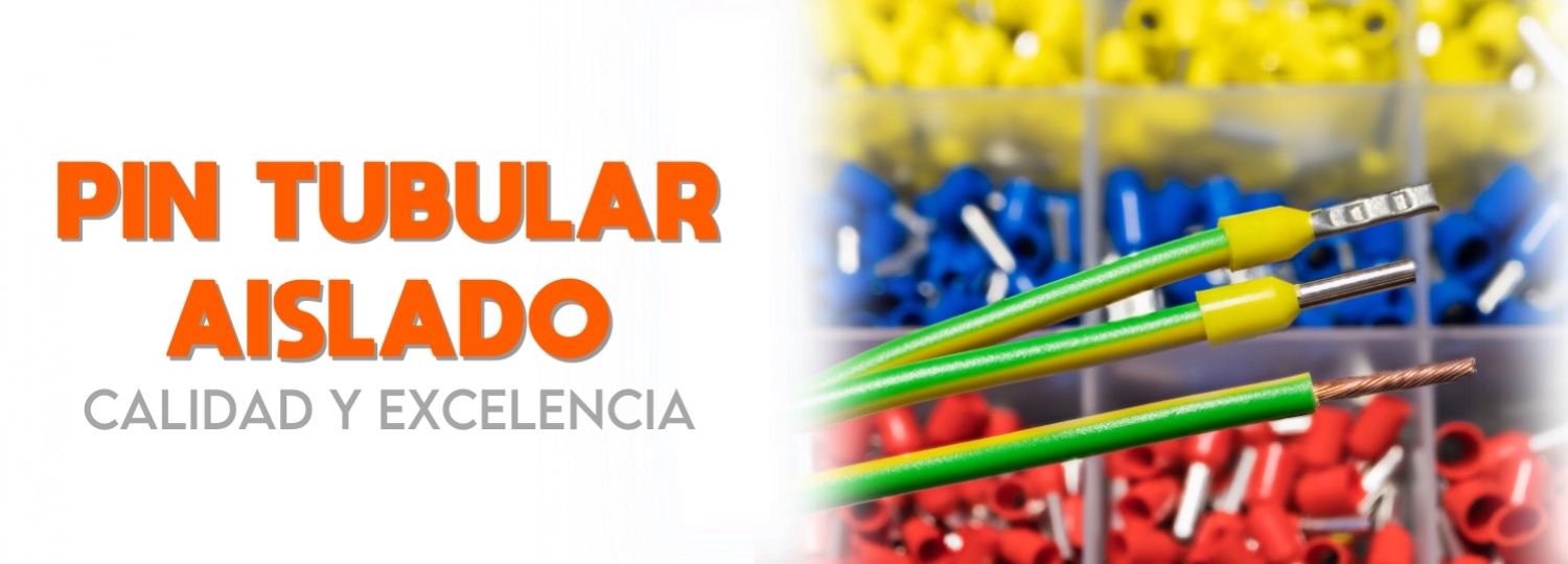  PIN TUBULAR AISLADO