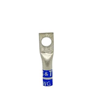 Terminal 1H Barril Corto No 6 AWG 1/4