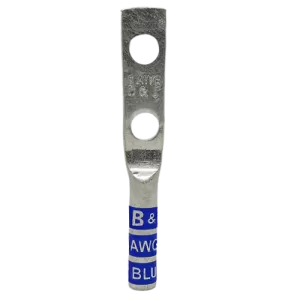 Terminal 2H Barril Largo No 6 AWG 1/4