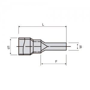 Terminal Tipo Pin Tubular Sección 6.0