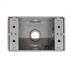 Caja Rectangular 3 Salidas 3/4