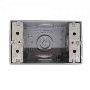 Caja Rectangular 5 Salidas 3/4