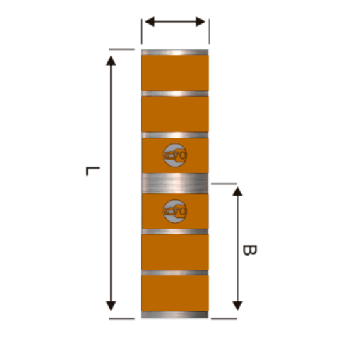 EMPALME BIMETALICO No 1000 KCMIL
