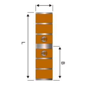 EMPALME BIMETALICO No 1000 KCMIL