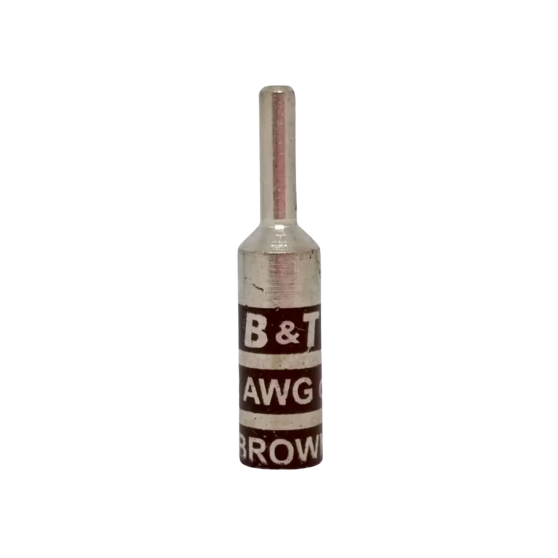 Terminal Tipo Pin En cobre No 2 Awg