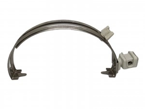 Soporte en teja para alambron