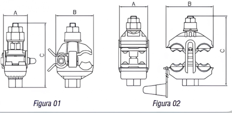Conector de perforacion de chaqueta