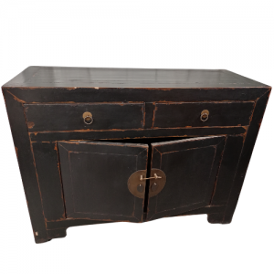 Mueble Cajonero Origen Chino De Lujo, Detalles En Bronce.