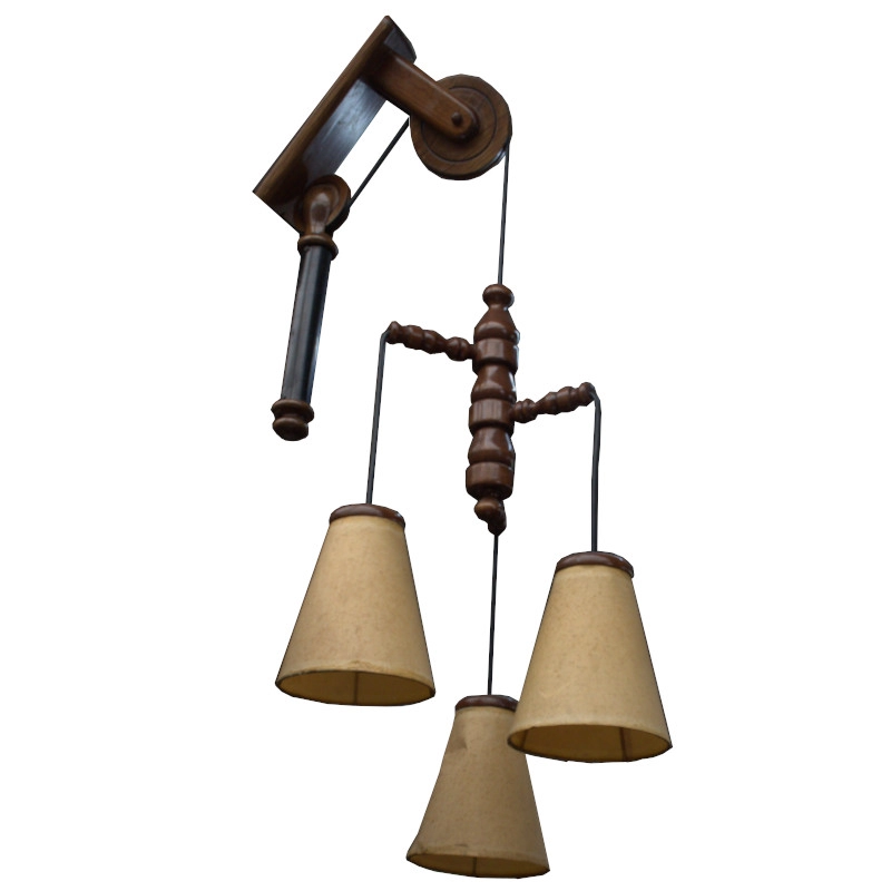 Lámpara aplique mueble suizos