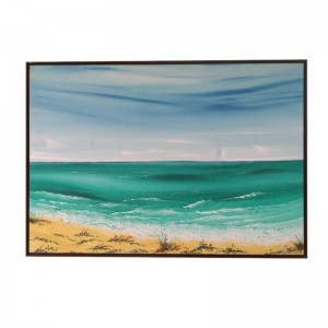 Cuadro en oleo enmarcado