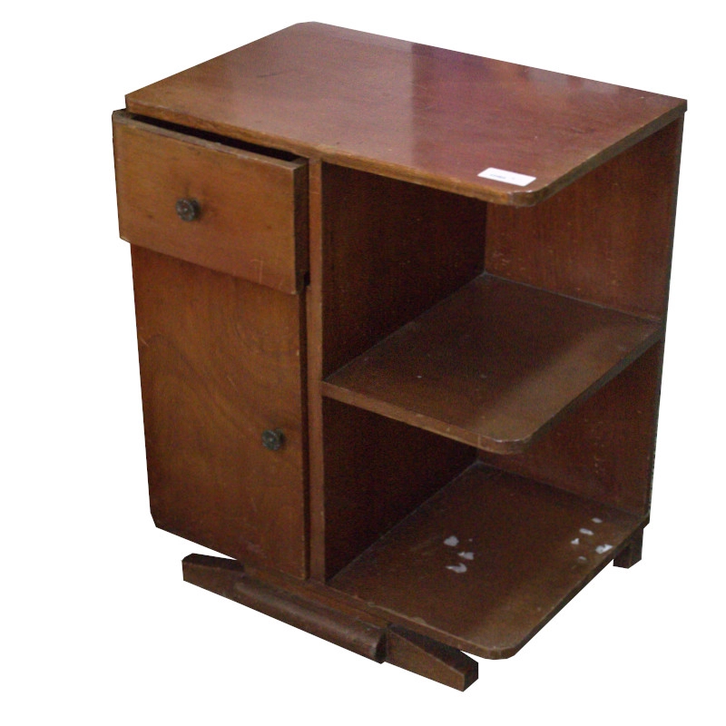 Mesa de noche madera