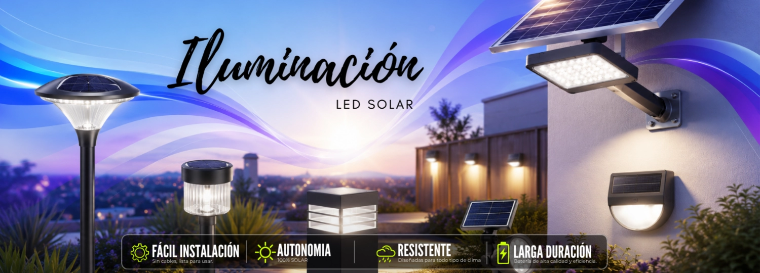 ILUMINACION LED SOLAR