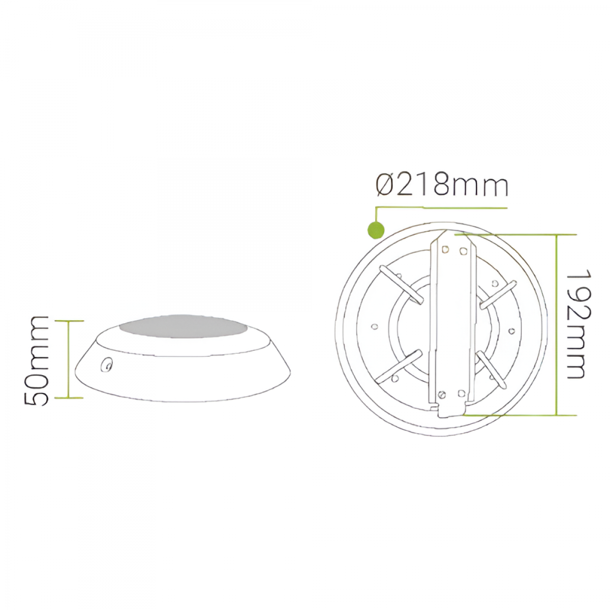 Bala Led Sumergible 18W Ecolite