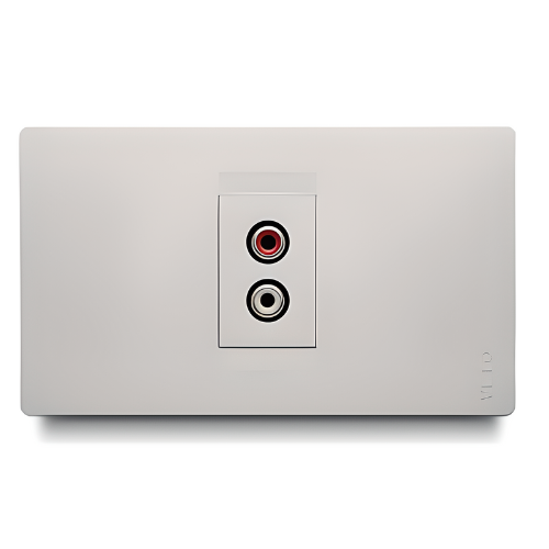 Toma de audio simple tipo RCA veto