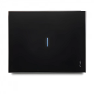 Interruptor Inteligente sencillo plura negro