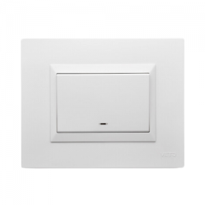 Conmutador 4 Vias Simple Plura Blanco VETO