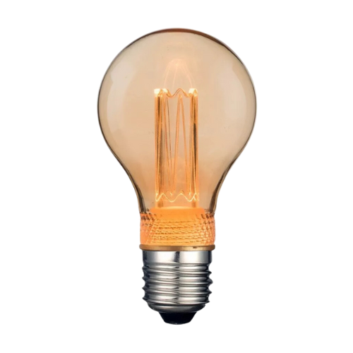 Lampara Led Vintage 2.3W ADHAFERA ambar