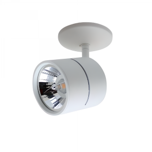 Lámpara Spot de Sobreponer Dirigible AVOIR I En Blanco Tecnolite