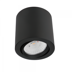 Cilindro Led 20W Dimerizable Dirigible 3000K Negro TECNOLITE