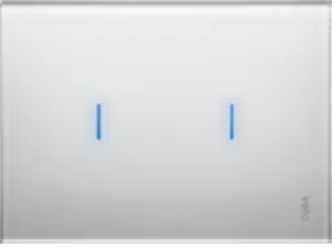 Interruptor Inteligente Doble Conmutable Blanco plura vETO