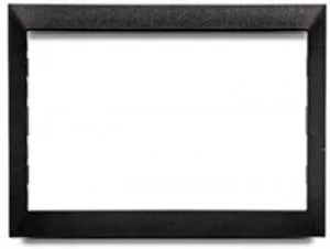 Marco Decorativo negro Plura VETO